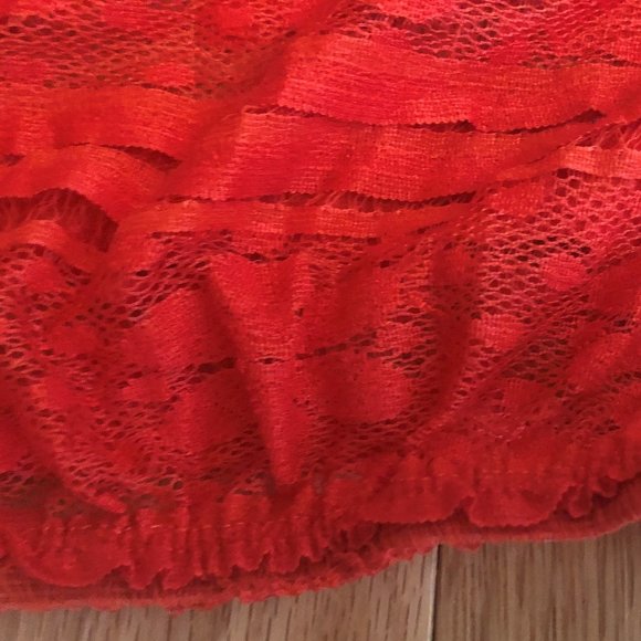 NWOT Lace Swim suit cover up top - Picture 12 of 12